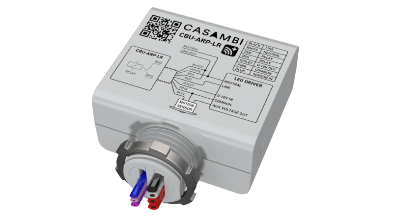 CBU-ARP-LR - Casambi Bluetooth 1ch 0-10v / DALI WITH RELAY