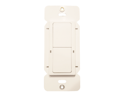PSC-DM-WS-200-BLE-CB - Casambi Mesh Dimming 2 Buttons Wall Switch, 120-277V 2 Button