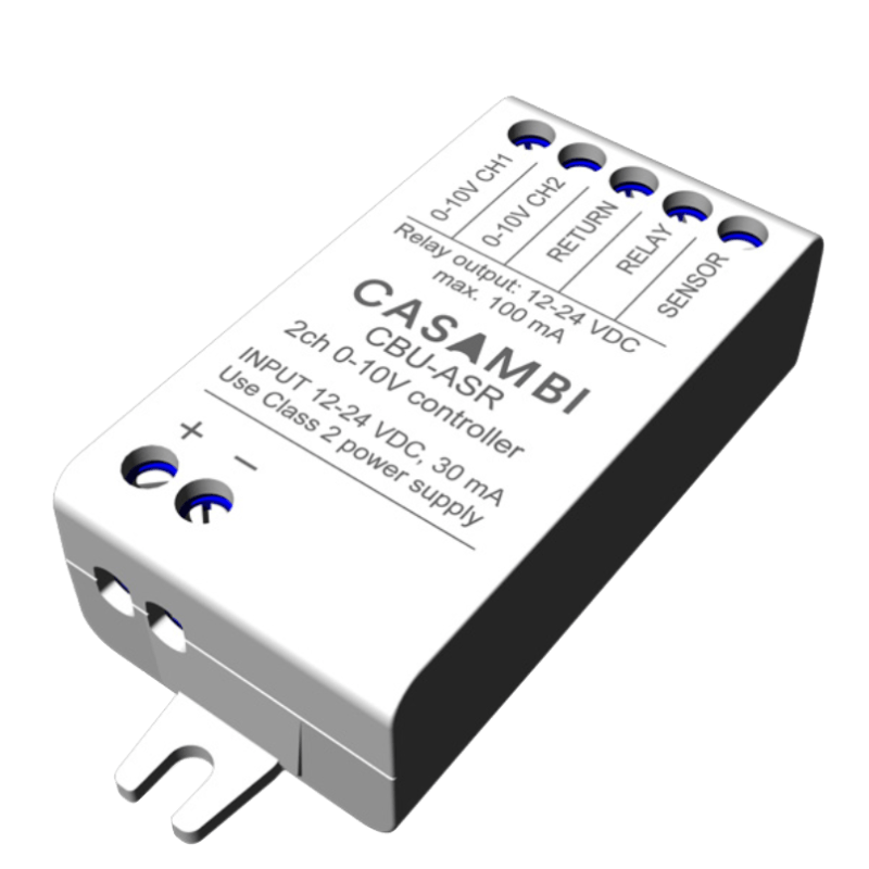 CBU-ASR - Casambi Bluetooth 2ch 0-10v Dimmer